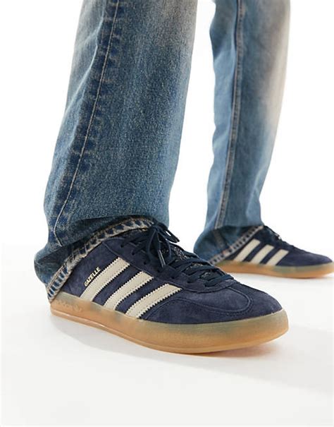 adidas schuhe marineblau|adidas Originals – Gazelle Indoor – Sneaker in .